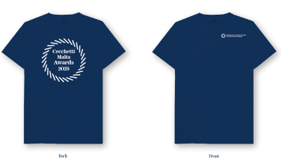 Cecchetti Malta Awards T-shirts 2025